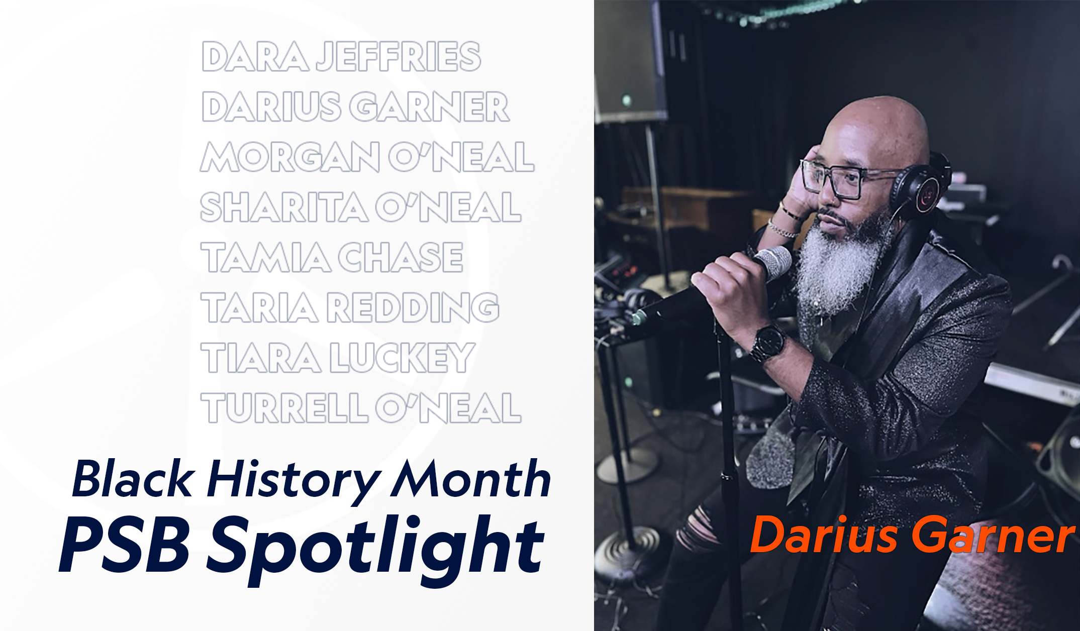 Darius Garner featured in a Paramount South Bend Black History Month spotlight.